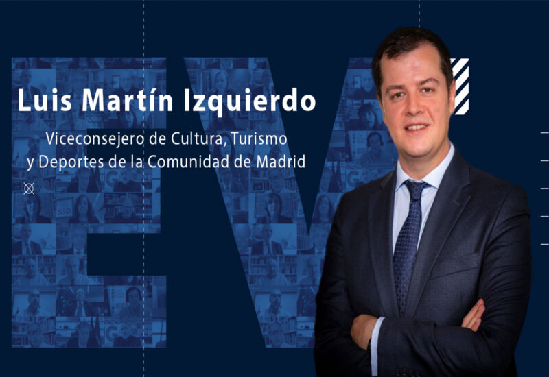 Luis Mart&iacute;n Izquierdo, Viceconsejero de Cultura y Turismo de Madrid