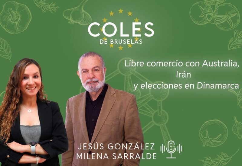 Jes&uacute;s Gonz&aacute;lez y Milena Sarralde discuten temas de comercio y pol&iacute;tica